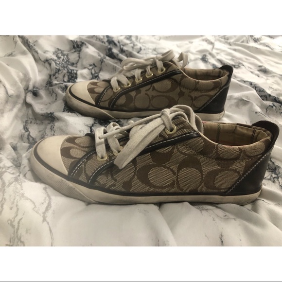 COACH Barrett tennis shoes sz 5.5 - Picture 4 of 5